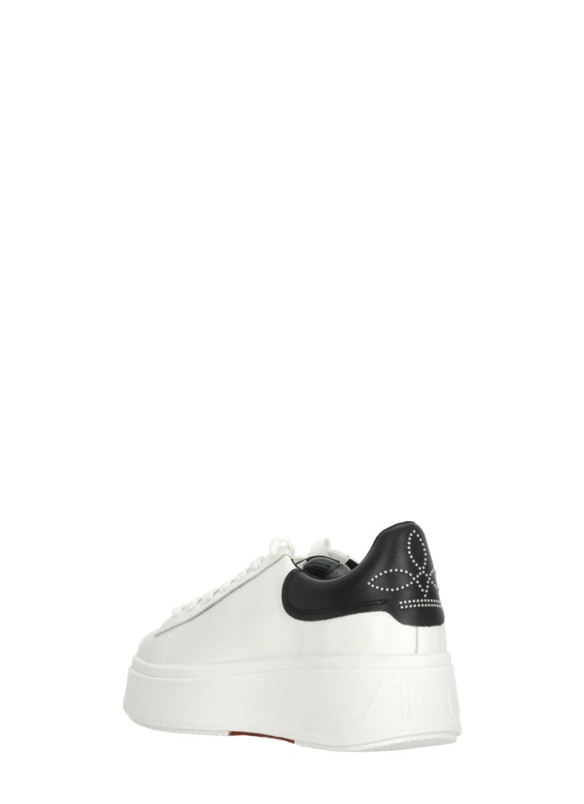 Ash Moby Studs Sneakers With Metallic Accents And Platform Sole