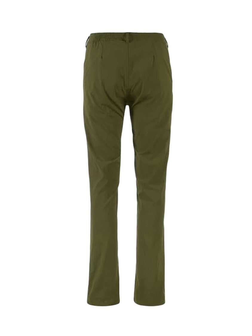 Klattermusen Streamlined Green Straight-Leg Pants With Functional Details