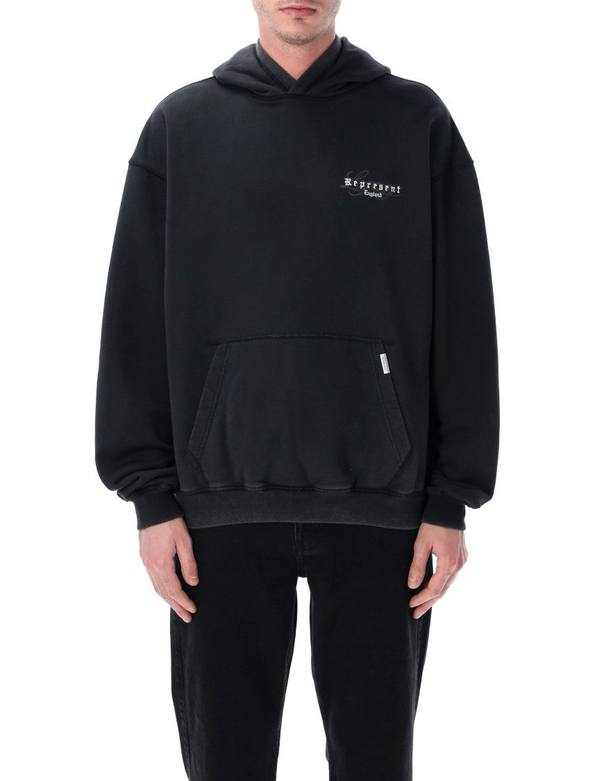Represent England Legacy Oversized Cotton Hoodie