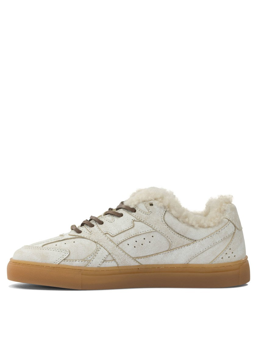 Copenhagen Low-Top Sneakers With Soft Textured Upper
