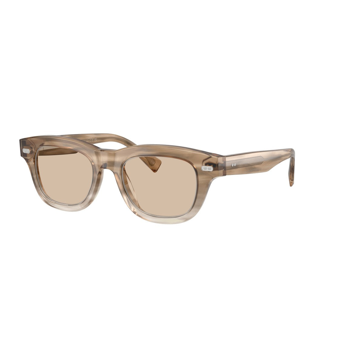 Brunello Cucinelli 0Bc3017 Translucent Acetate Sunglasses With Rounded Square Frame