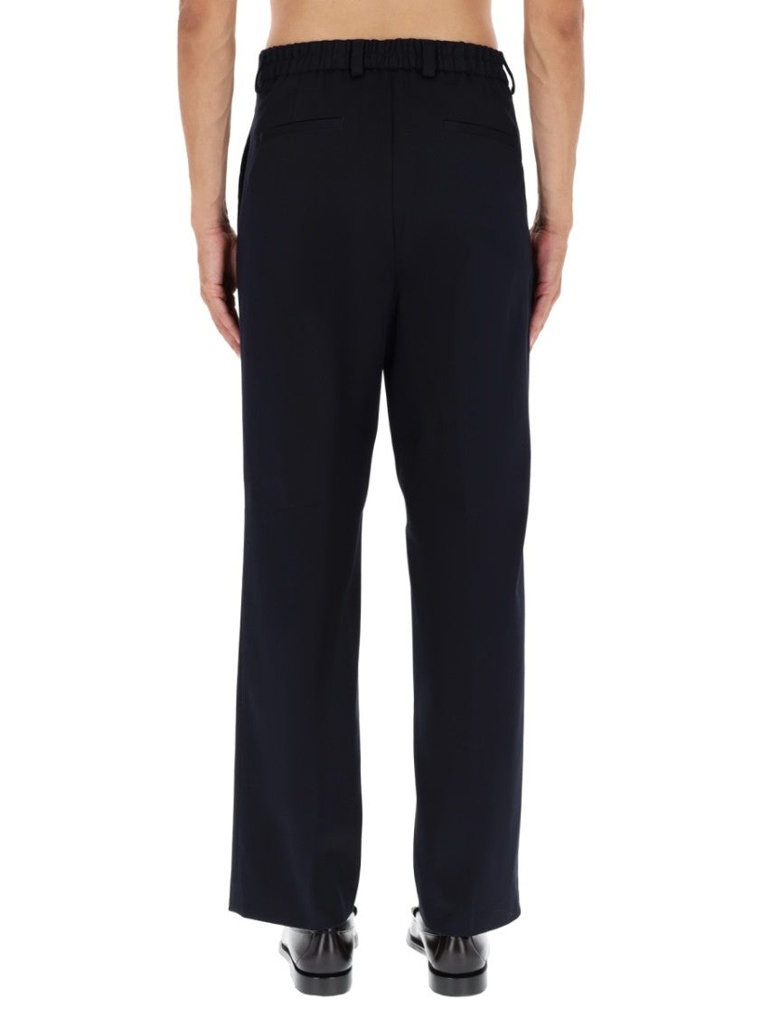 Boss Tailored High-Waisted Blue Trousers