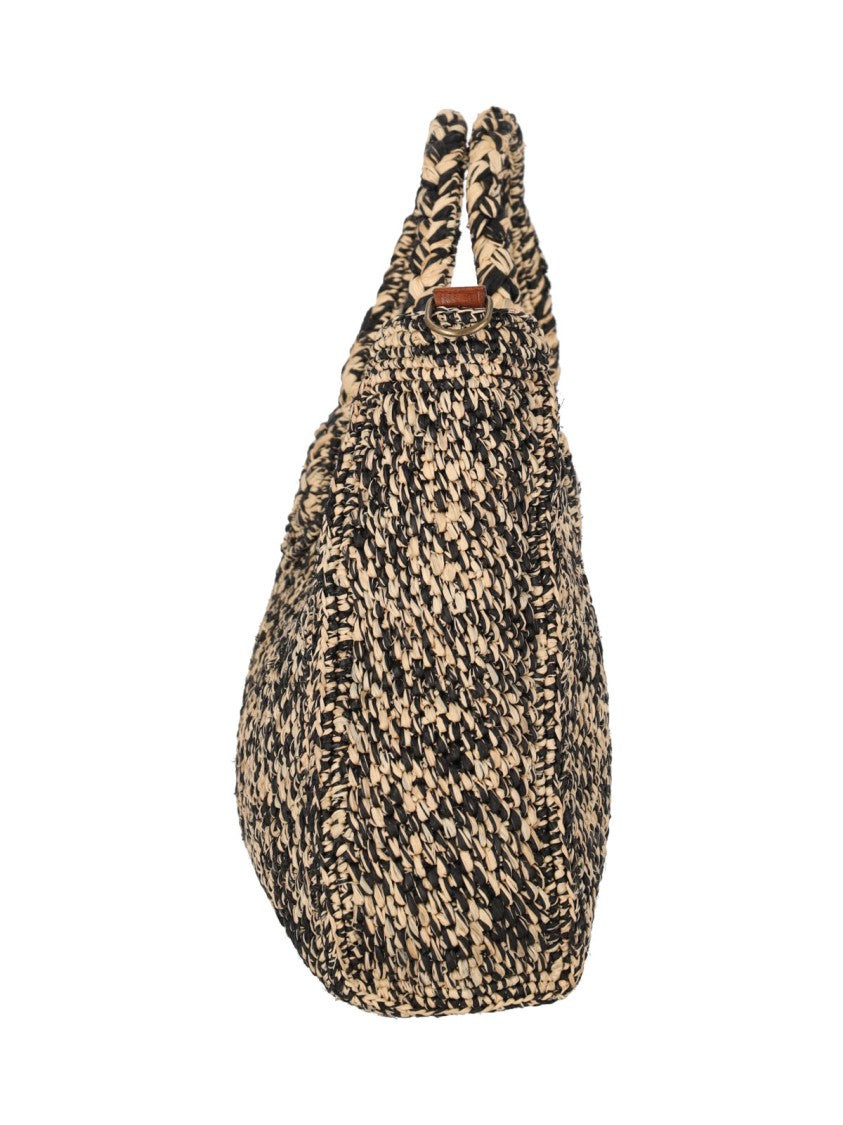 Ibeliv Multicolor Rary Woven Raffia Handbag