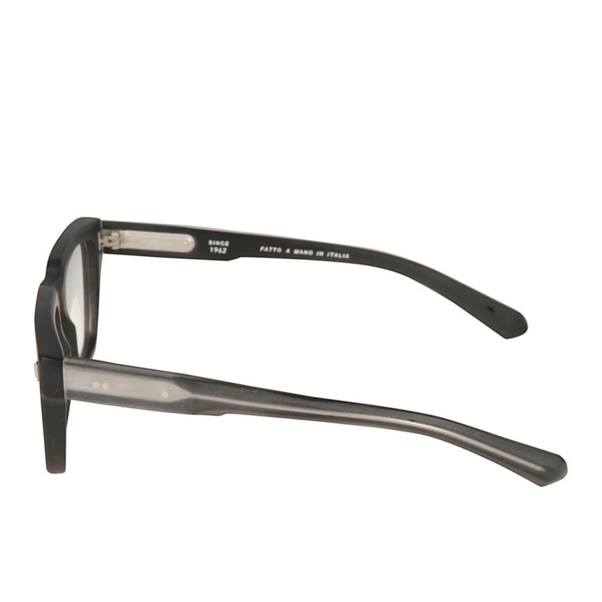 Kador Premium 13-53 Bold Rectangular Frame Eyeglasses With Translucent Temples