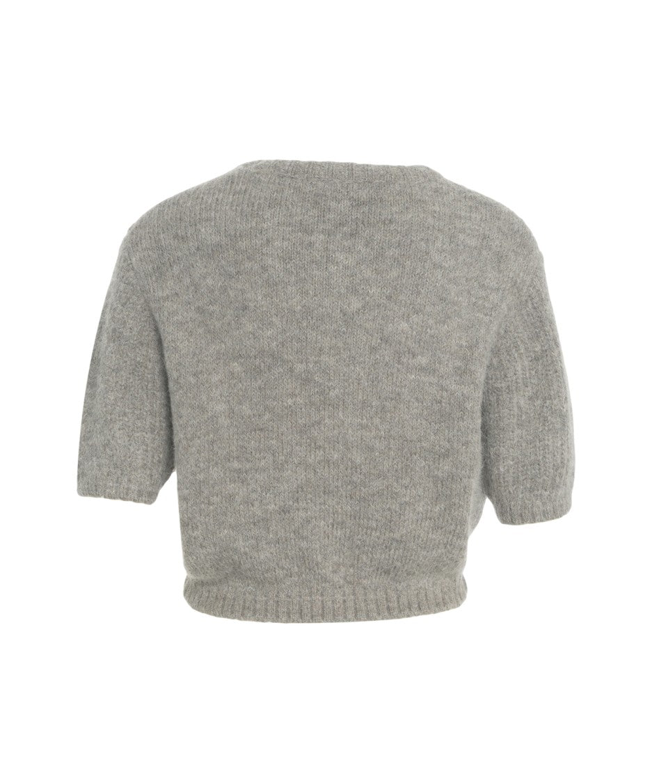 Munthe Loline' Cable Knit Sweater
