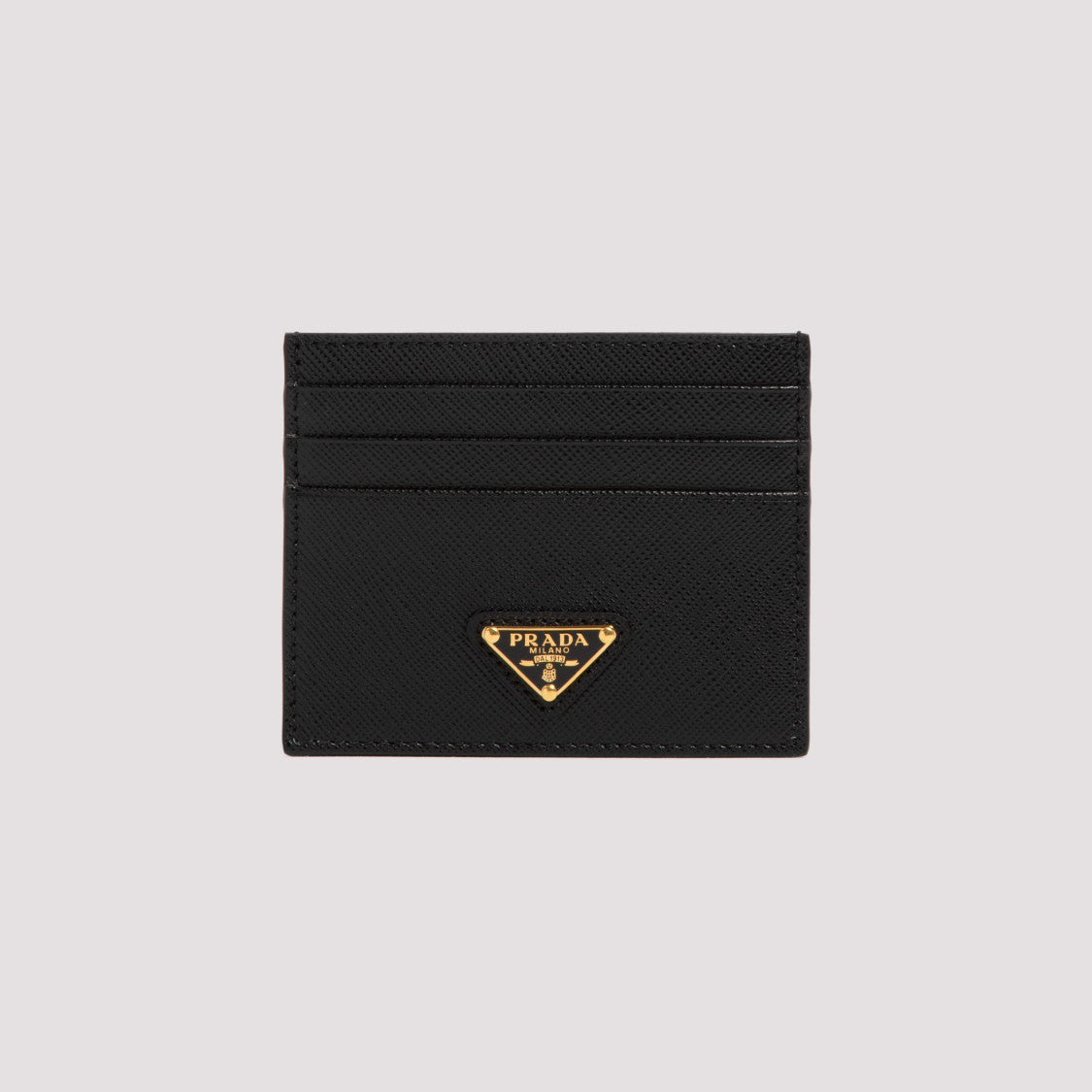 Prada Black Leather Card Holder