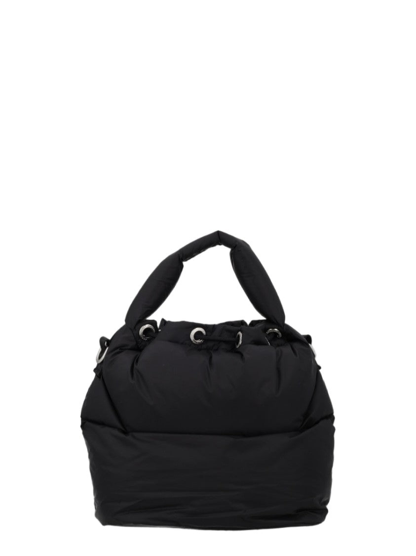 Parajumpers Black Quilted Padded Polyamide Shoulder Bag