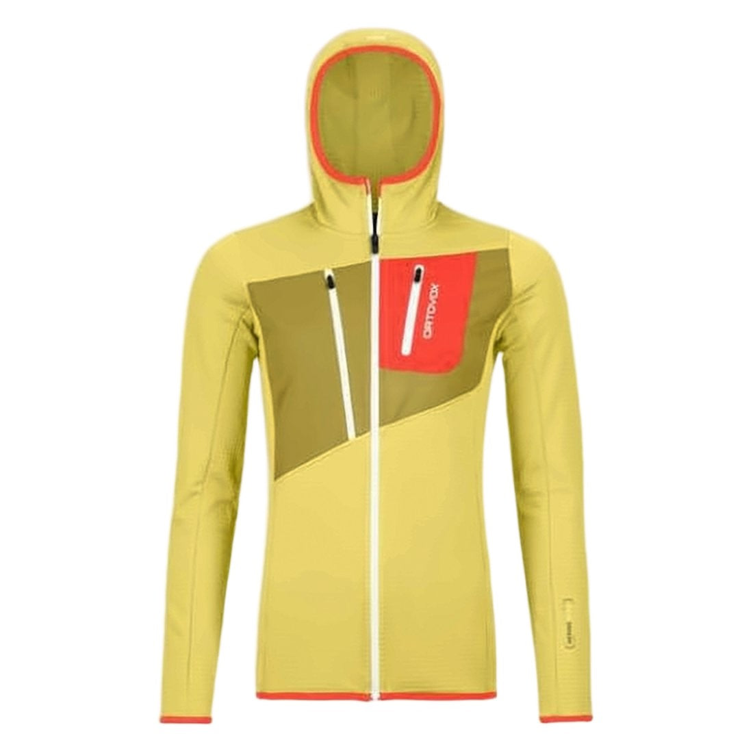 Ortovox Fitted Long-Sleeve Activewear Top With Hood And Zipper