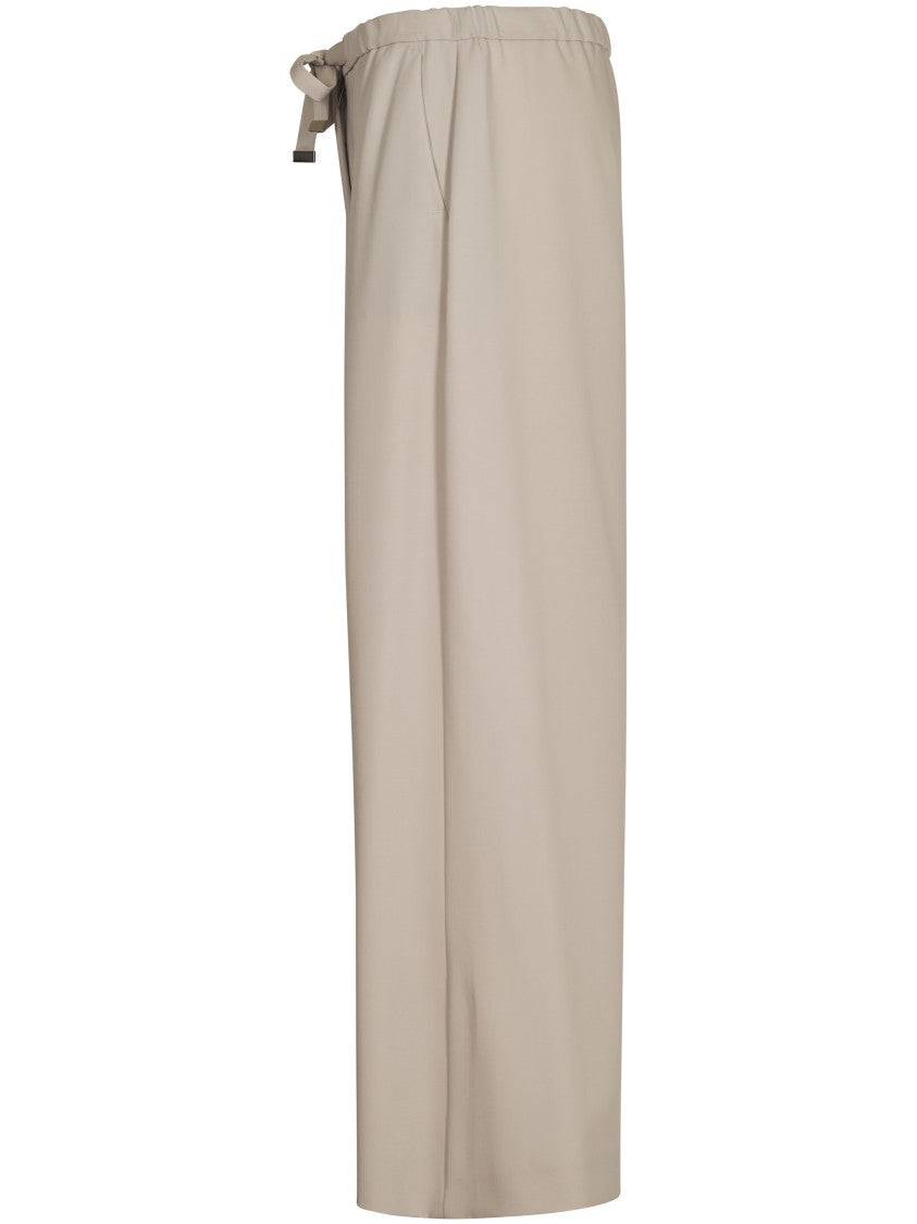 Max Mara Relaxed Fit Grey Trousers