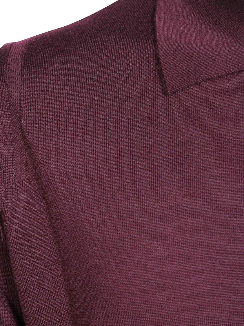 Paolo Pecora Long-Sleeve Polo Cardigan