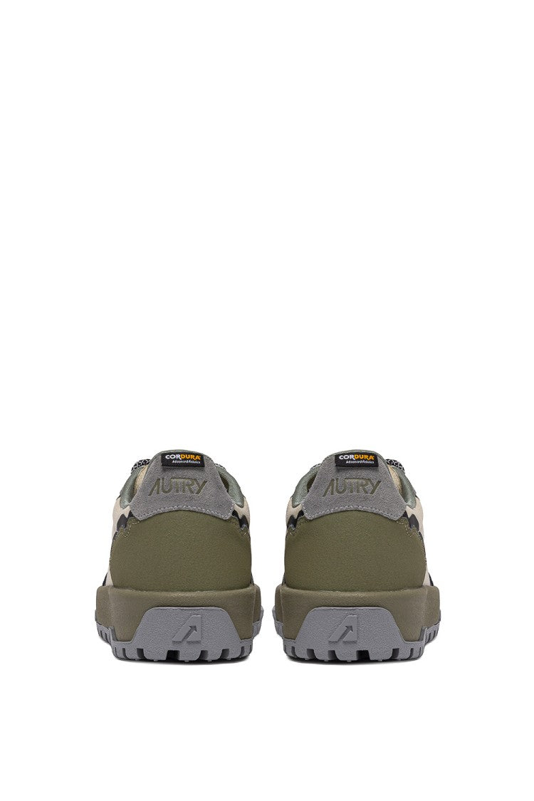 Autry Wildpace Model Cordura And Leather Sneakers