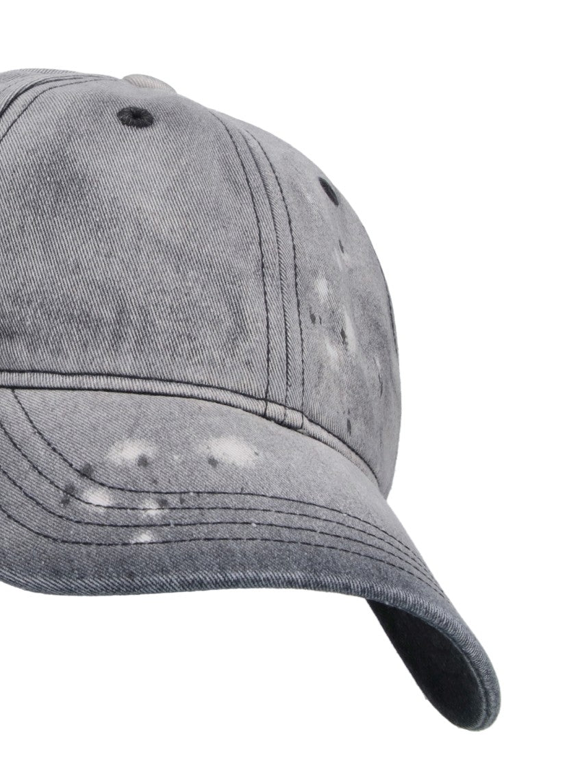 Our Legacy Gray Ballcap Cotton Blend Baseball Cap