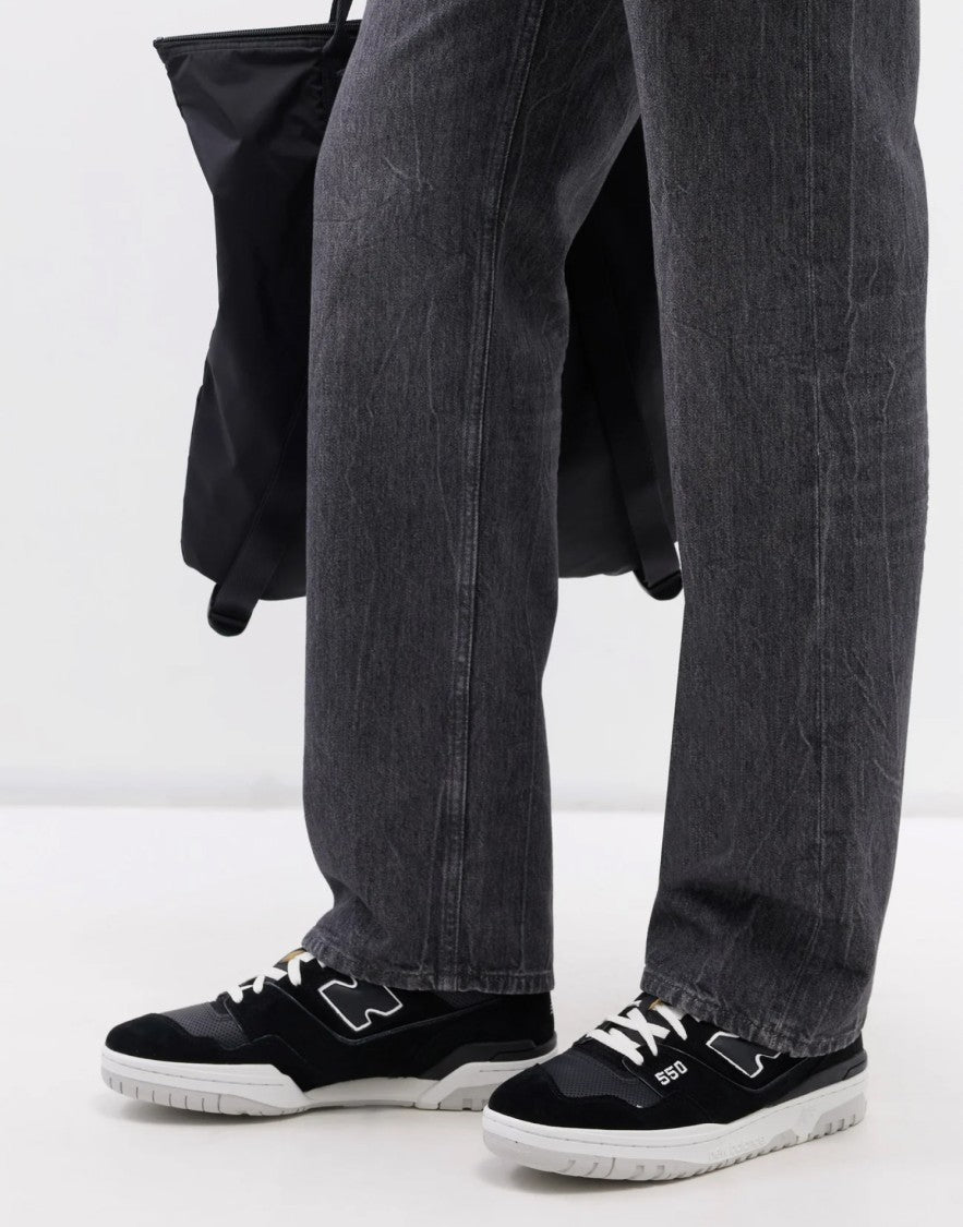 New Balance 550 Suede Pack Black/White Sneakers