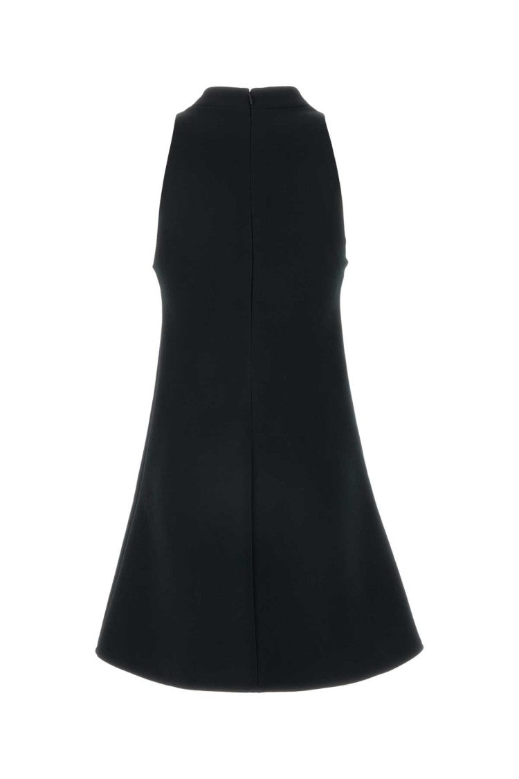 Courrèges Black Twill Dress