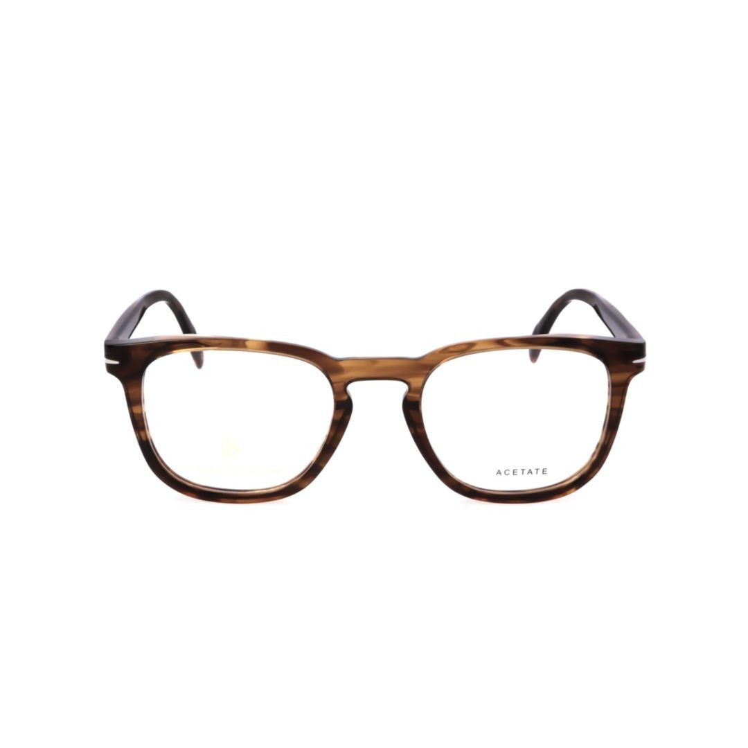 David Beckham Db 7022 Rectangular Tortoiseshell Frame Eyeglasses