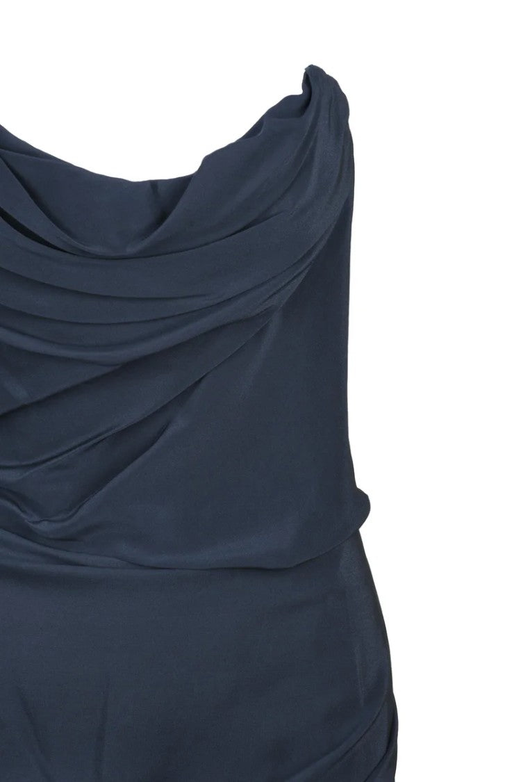 Vivienne Westwood Silk Bustier Dress - Multicolor