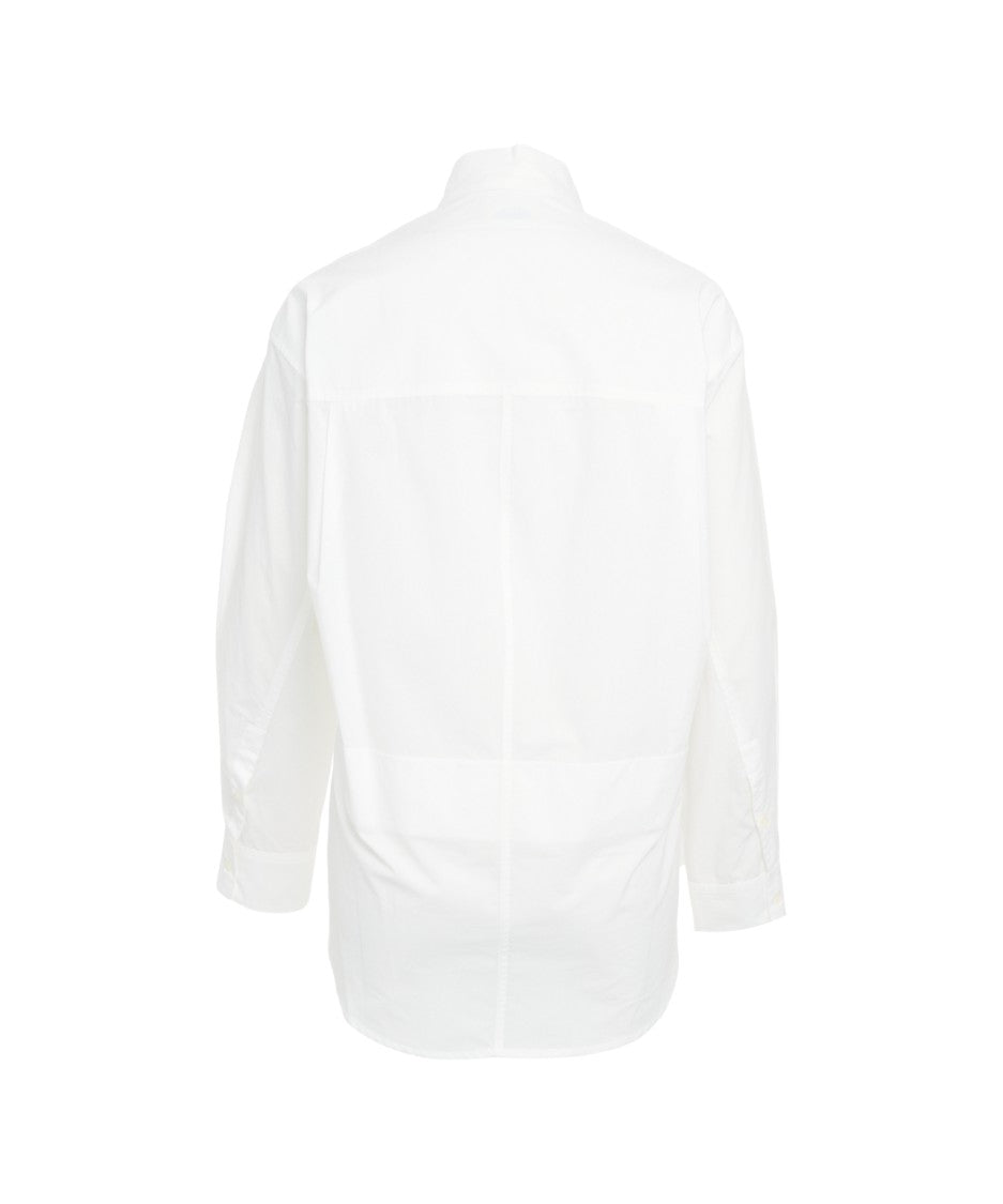 Ottod'ame Long Sleeve Oversized Button-Down Blouse
