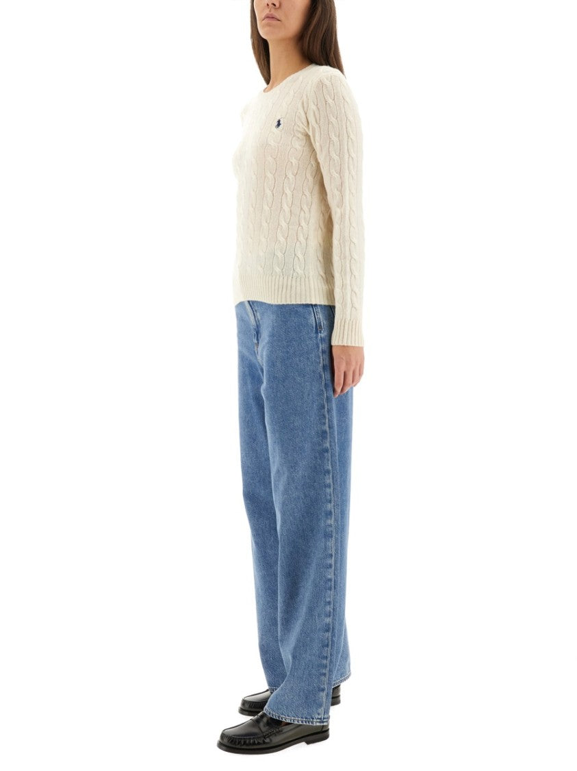 Polo Ralph Lauren Cable-Knit Sweater With Textured Pattern