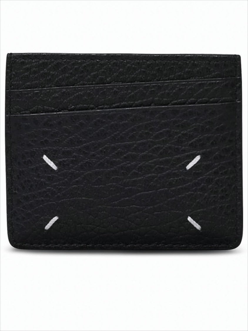 Maison Margiela Textured Calf Leather Card Wallet