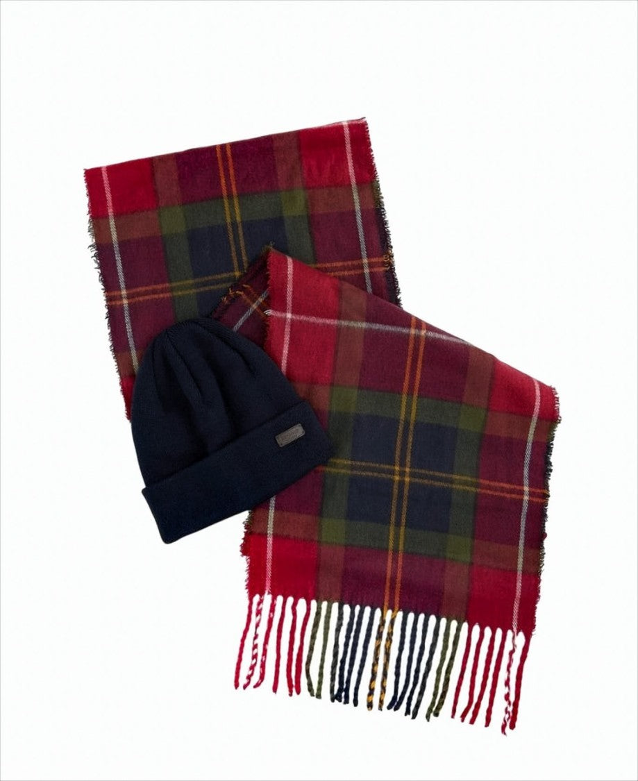 Barbour Tartan Patterned Scarf