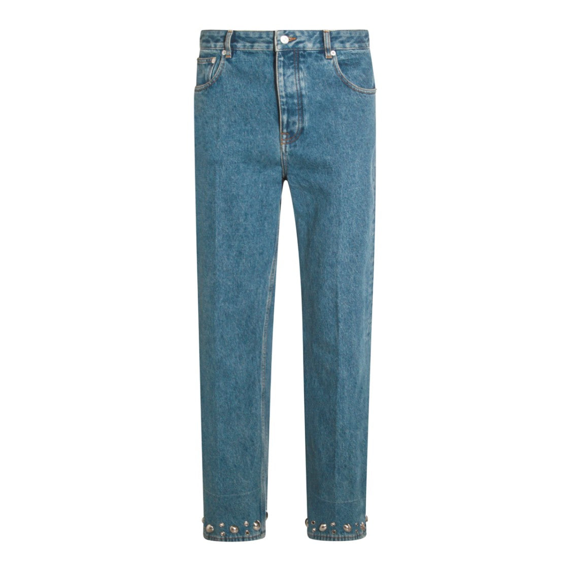 Valentino Blue Cotton Jeans