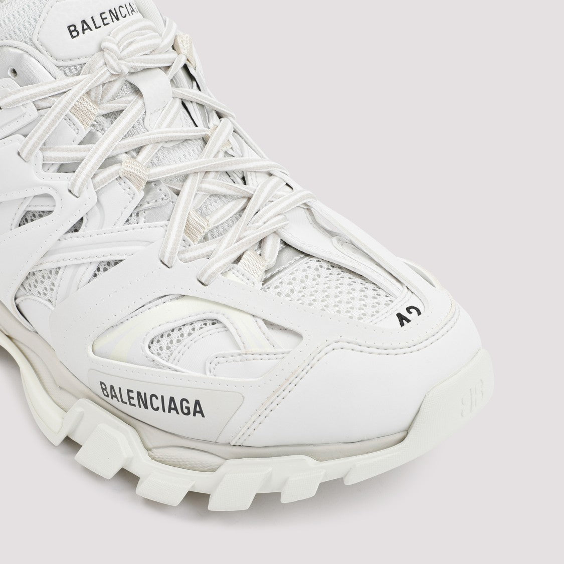 Balenciaga White Track Sneakers