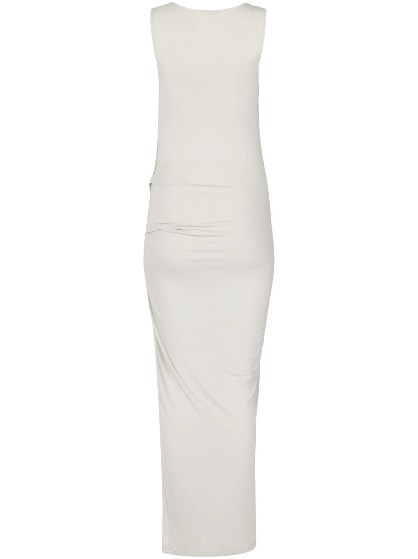 Entire Studios Draped Midi Dress With Soft Flowing Fabric