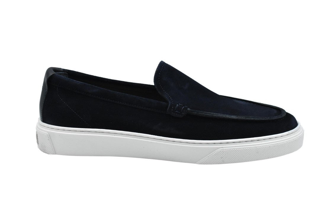 Woolrich Low Blue Shoes With Smooth Upper