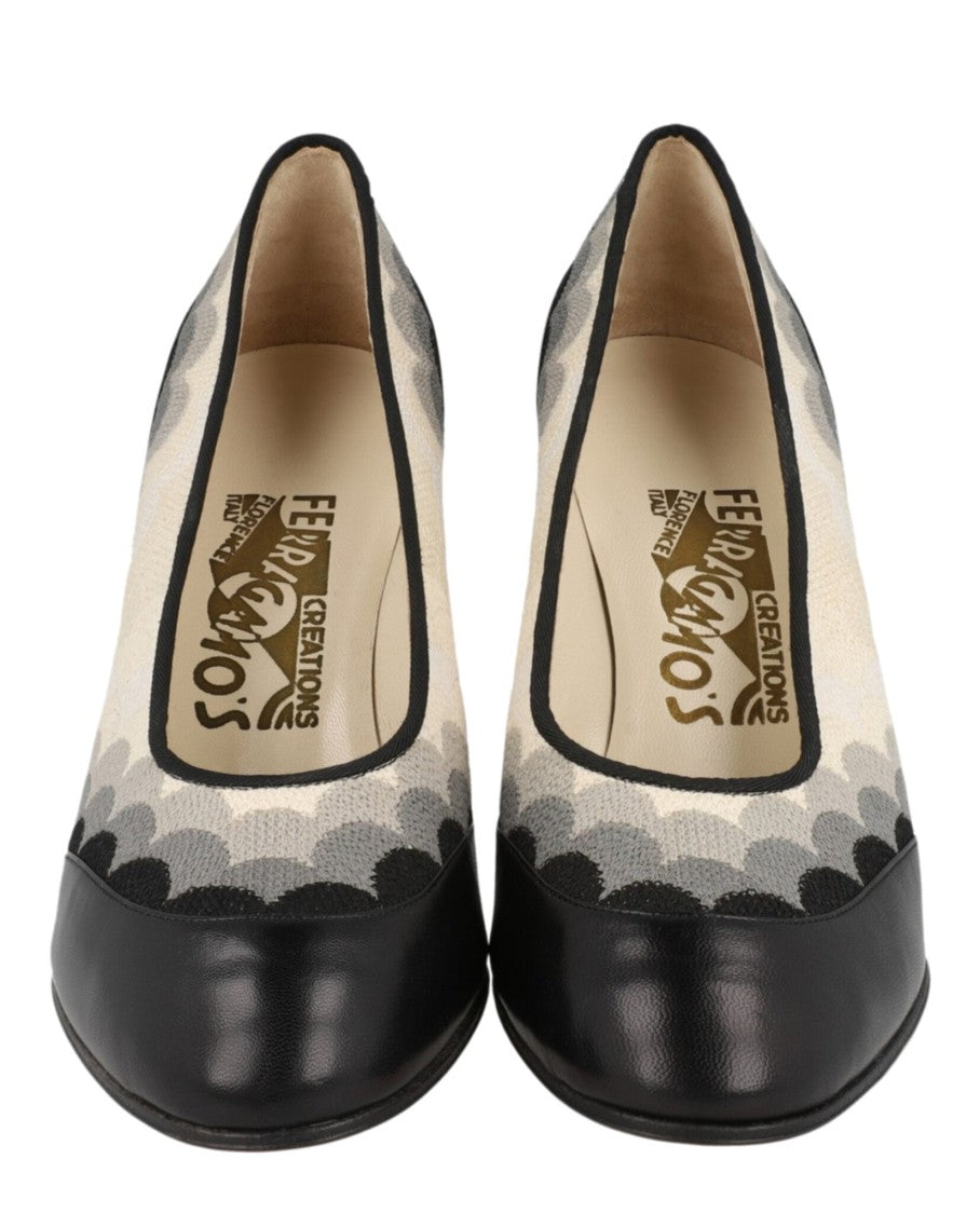 Ferragamo Signorinella Archinve Limited Edition 1930'S Pumps