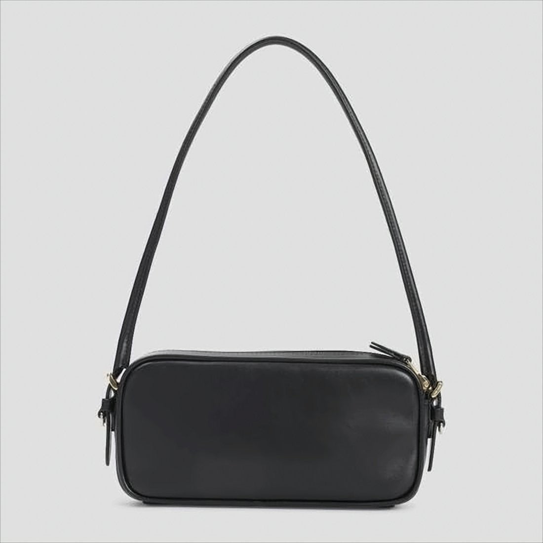 Miu Miu Rectangular Calf Leather Shoulder Bag With Zip Closure