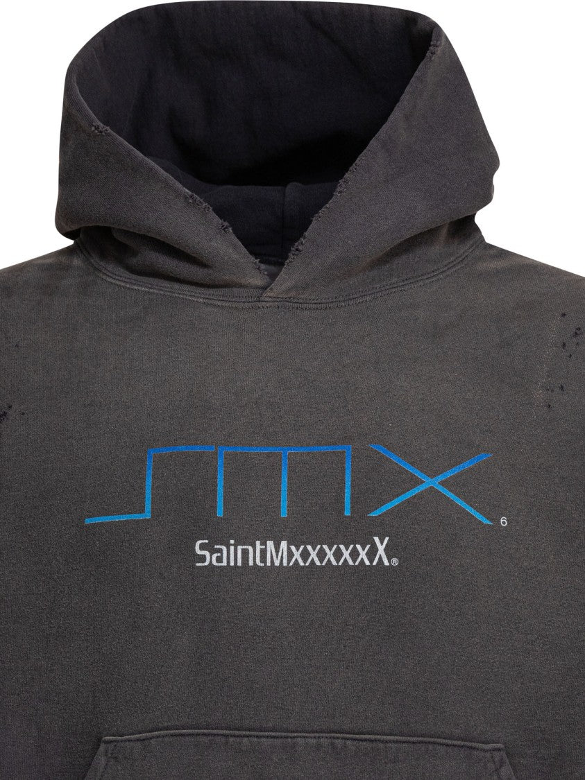 Saint Mxxxxxx Relaxed-Fit Cotton Hoodie