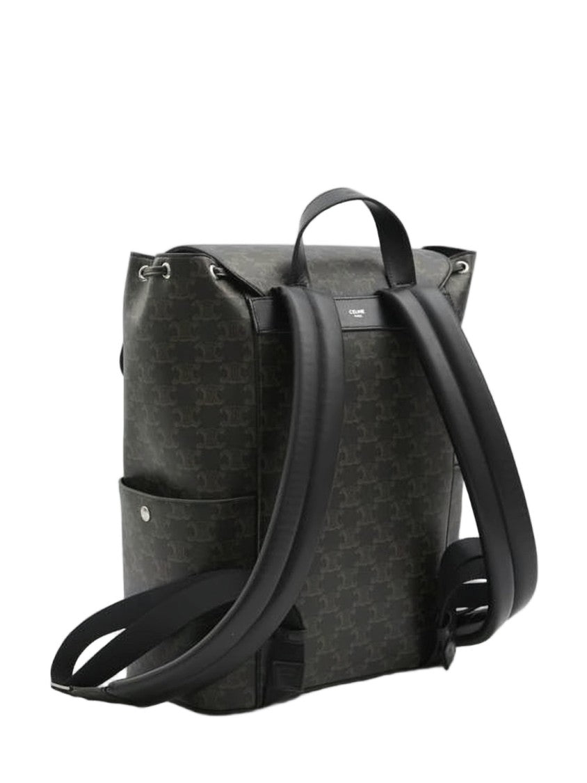Celine Structured Monogram Canvas Backpack