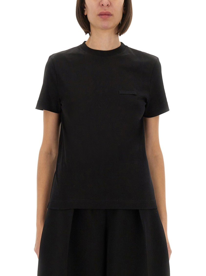 Jacquemus Grosgrain Short Sleeve T-Shirt