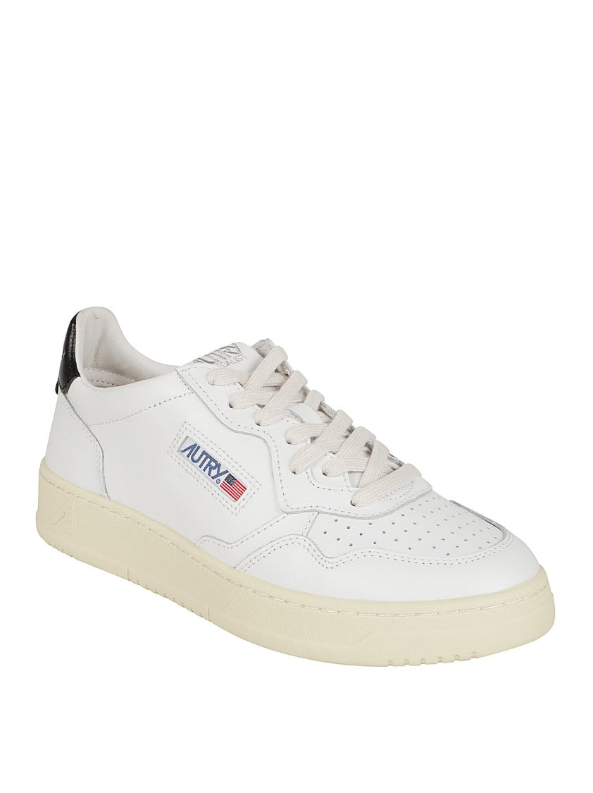 Autry Medalist Low-Top Sneakers With Perforated Detail And Padded Tongue
