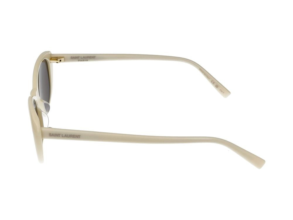Saint Laurent Sunglasses Sl 822 004 Ivory Ivory Black 52/18/145