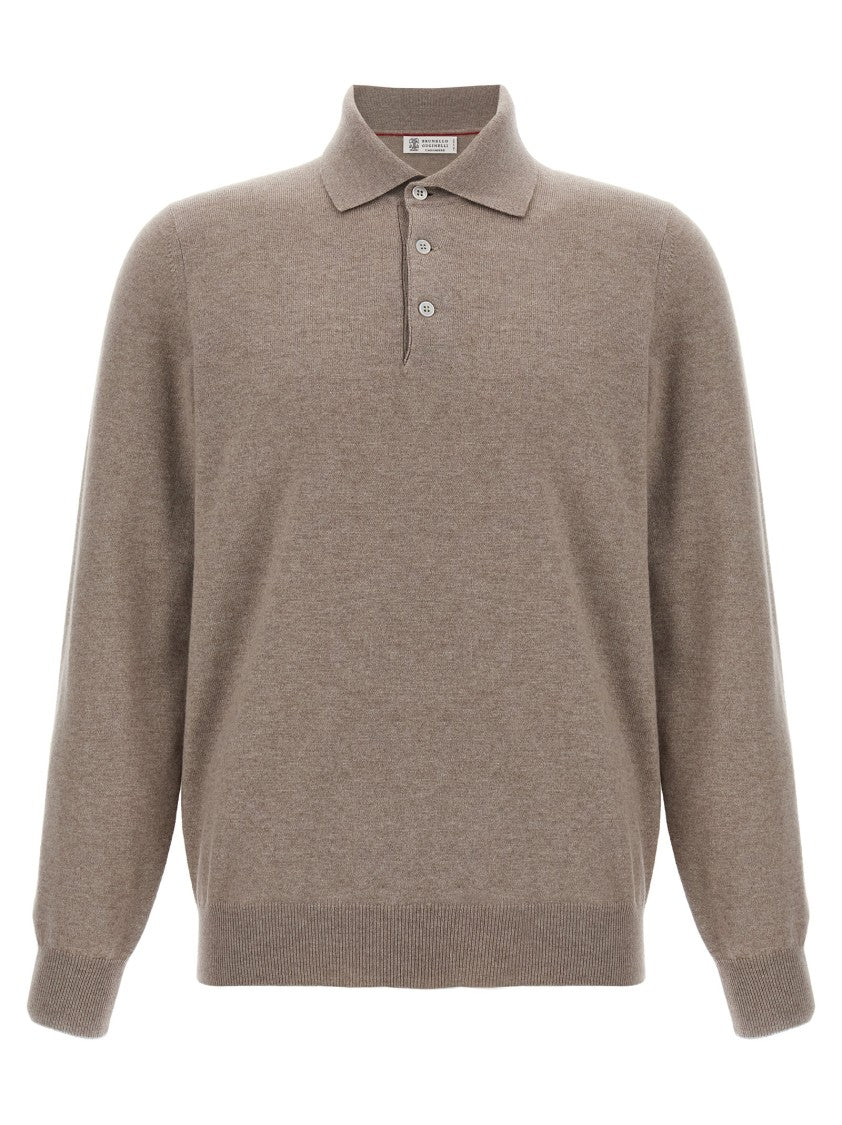 Brunello Cucinelli Cashmere Polo Shirt