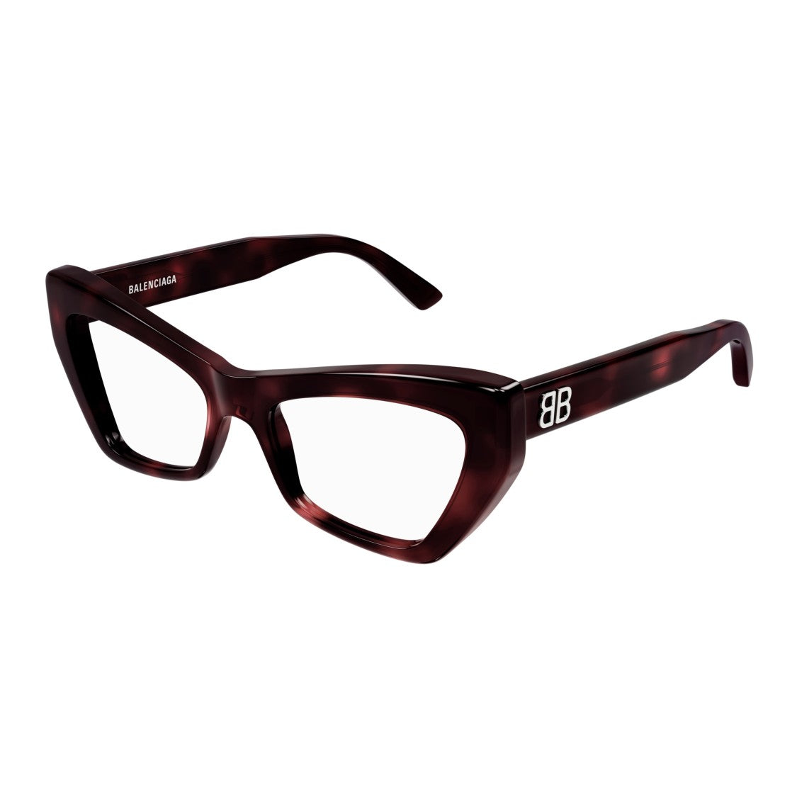 Balenciaga Bb0296o Bold Cat-Eye Sunglasses In Tortoiseshell Acetate