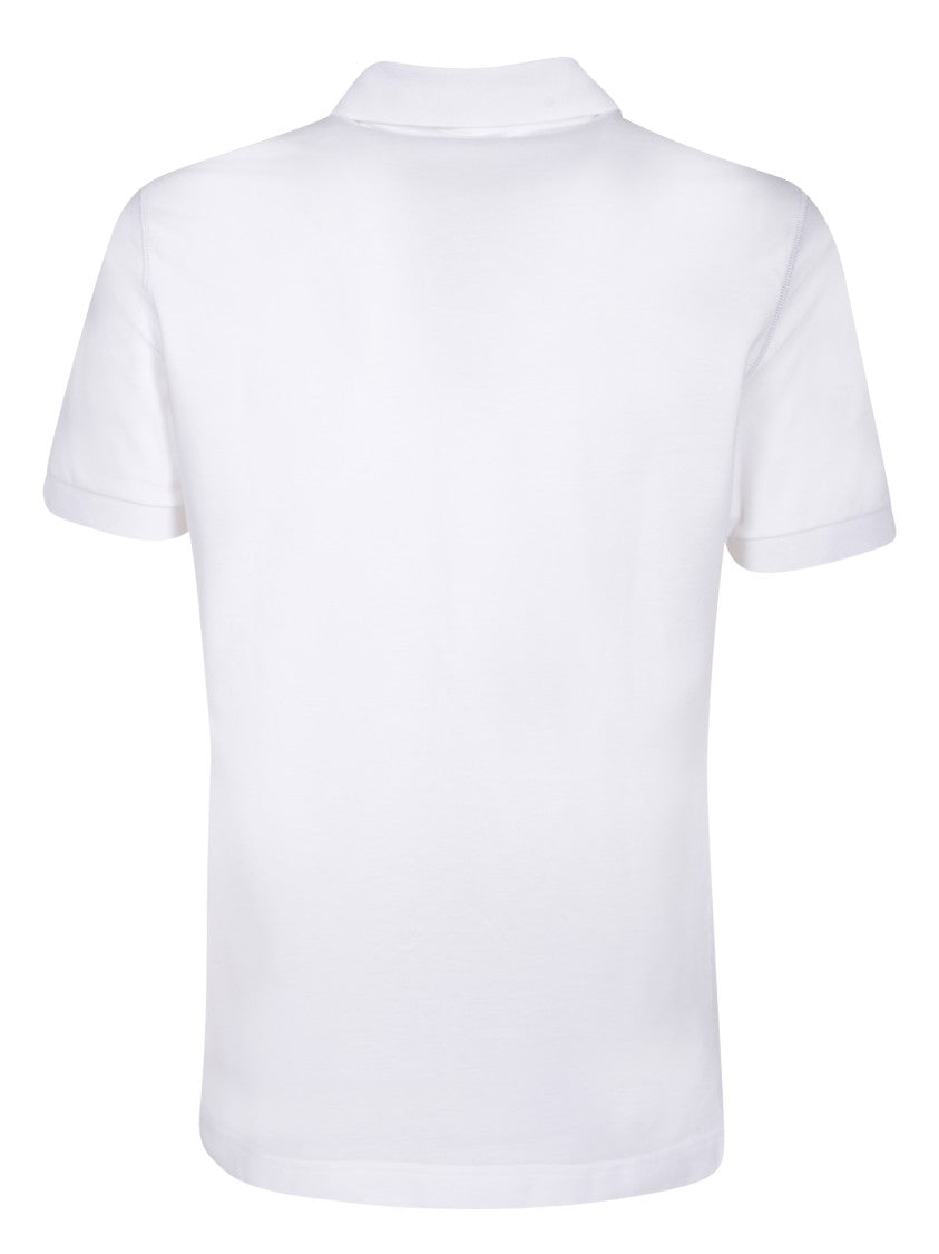 Dolce & Gabbana Elegant White Cotton Polo Shirt