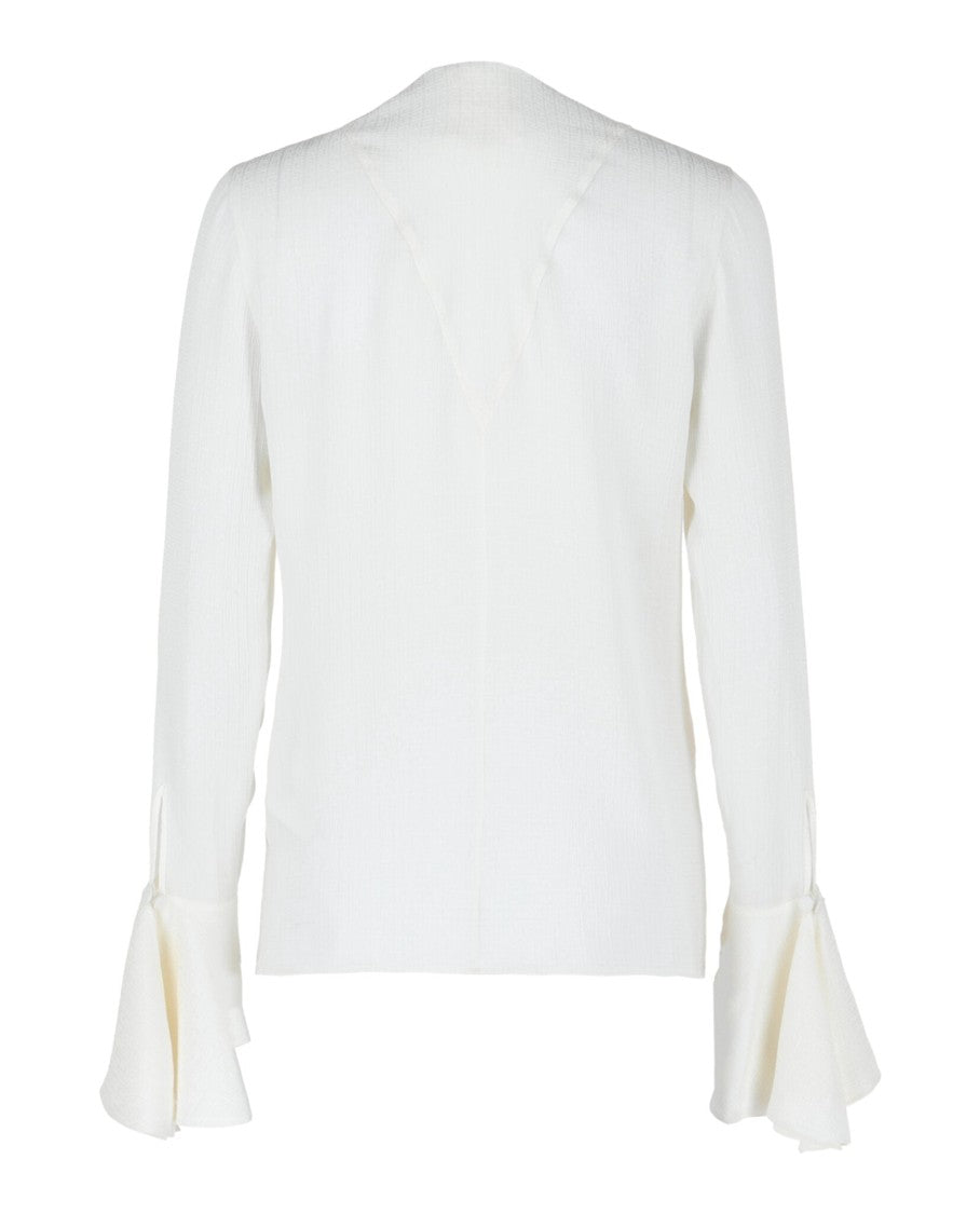 Givenchy 4G Pattern Silk Blouse