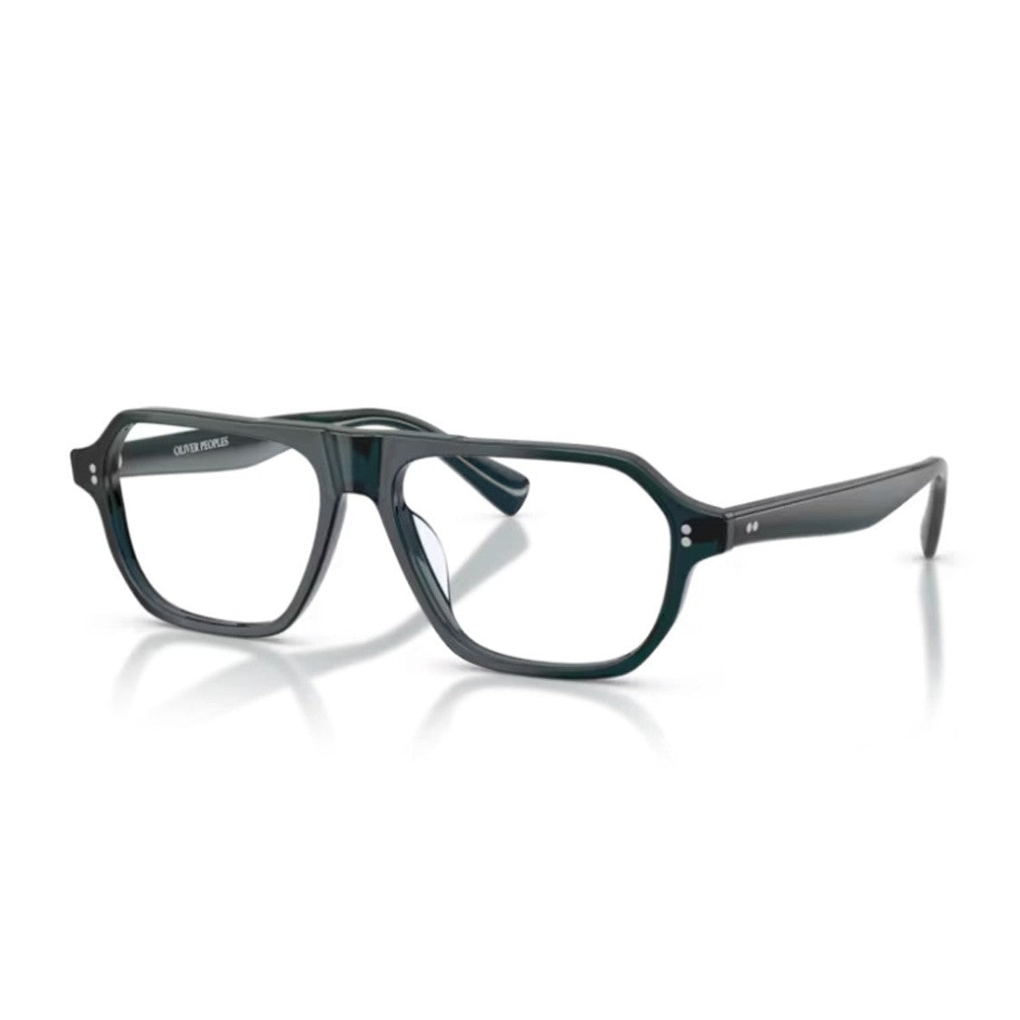 Oliver Peoples Black Remment Acetate Aviator-Inspired Sunglasses