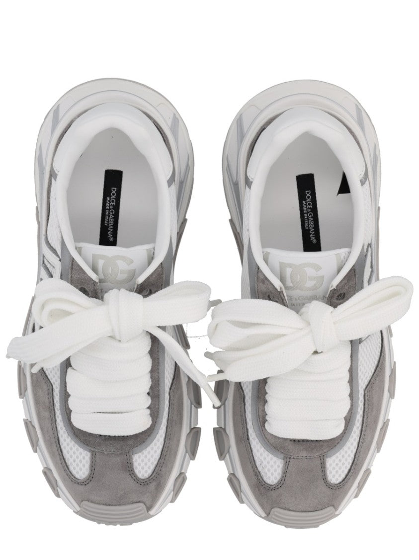 Dolce & Gabbana Dg Country Road Layered Panels Polyester Sneakers