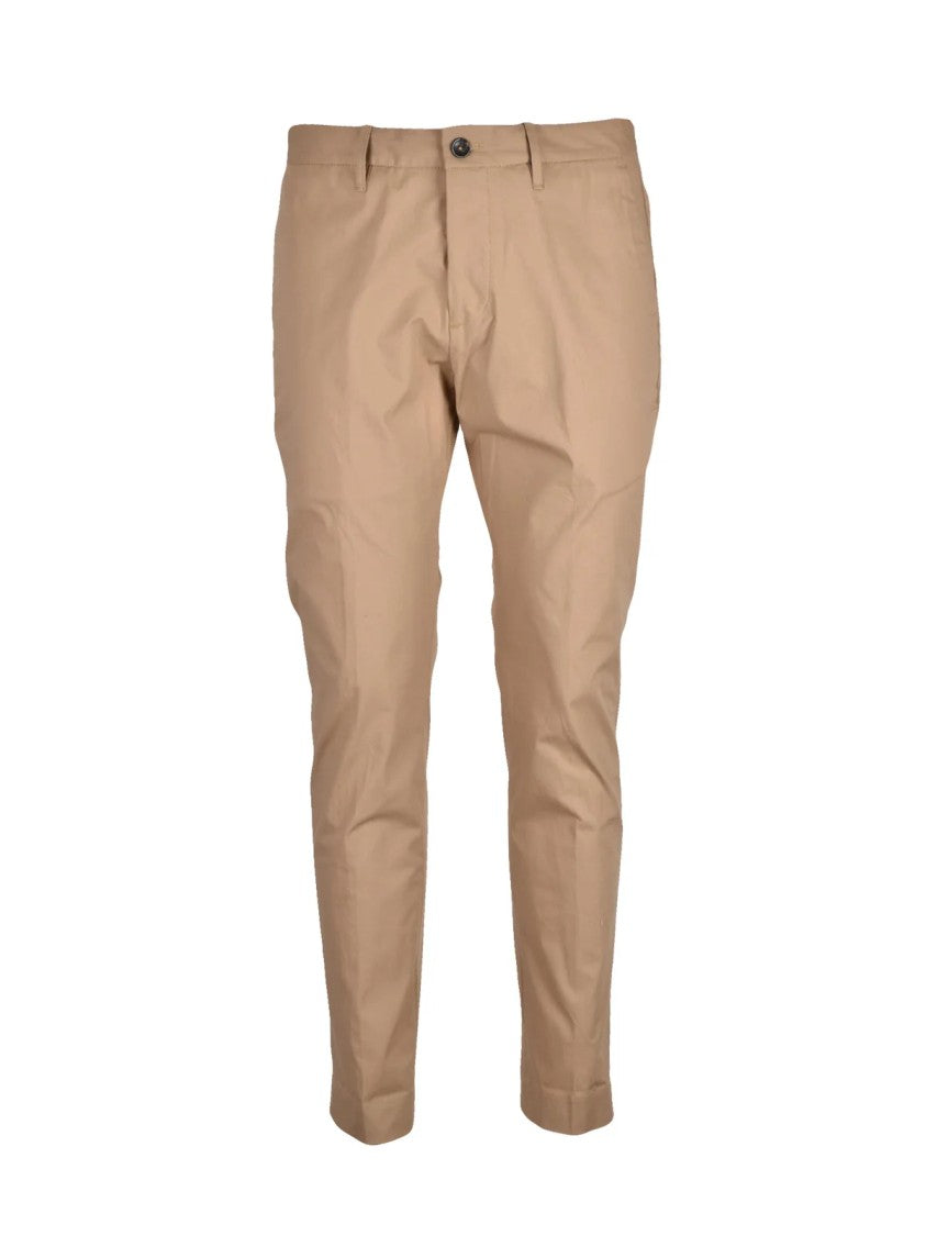 Nine In The Morning Nine:Inthe:Morning Easy Chino Slim Trousers Beige