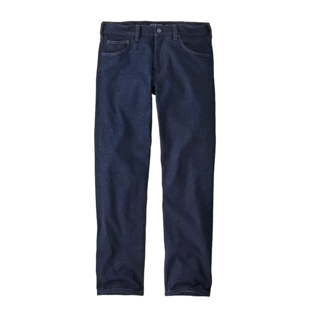 Patagonia Straight-Leg Blue Pants With Classic Five-Pocket Design