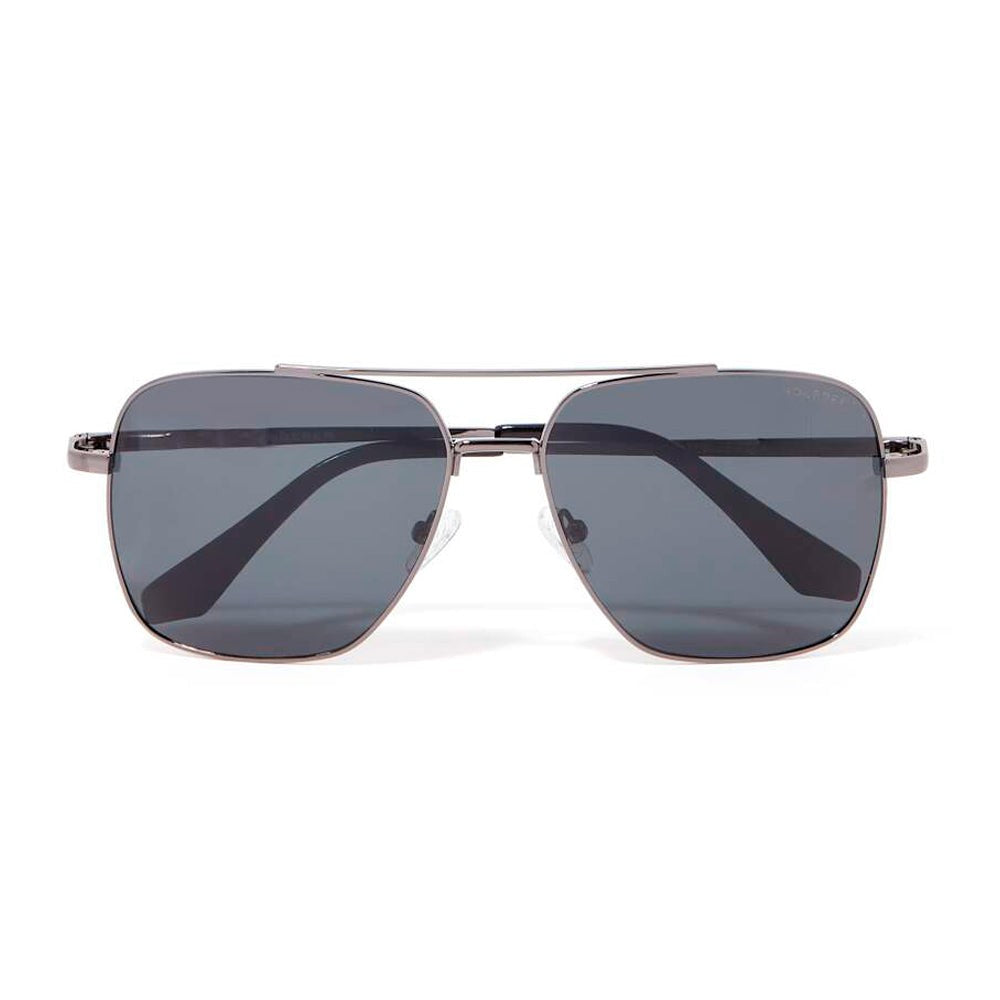 Roderer Harry Aviator Polarized Sunglasses - Gunmetal / Black