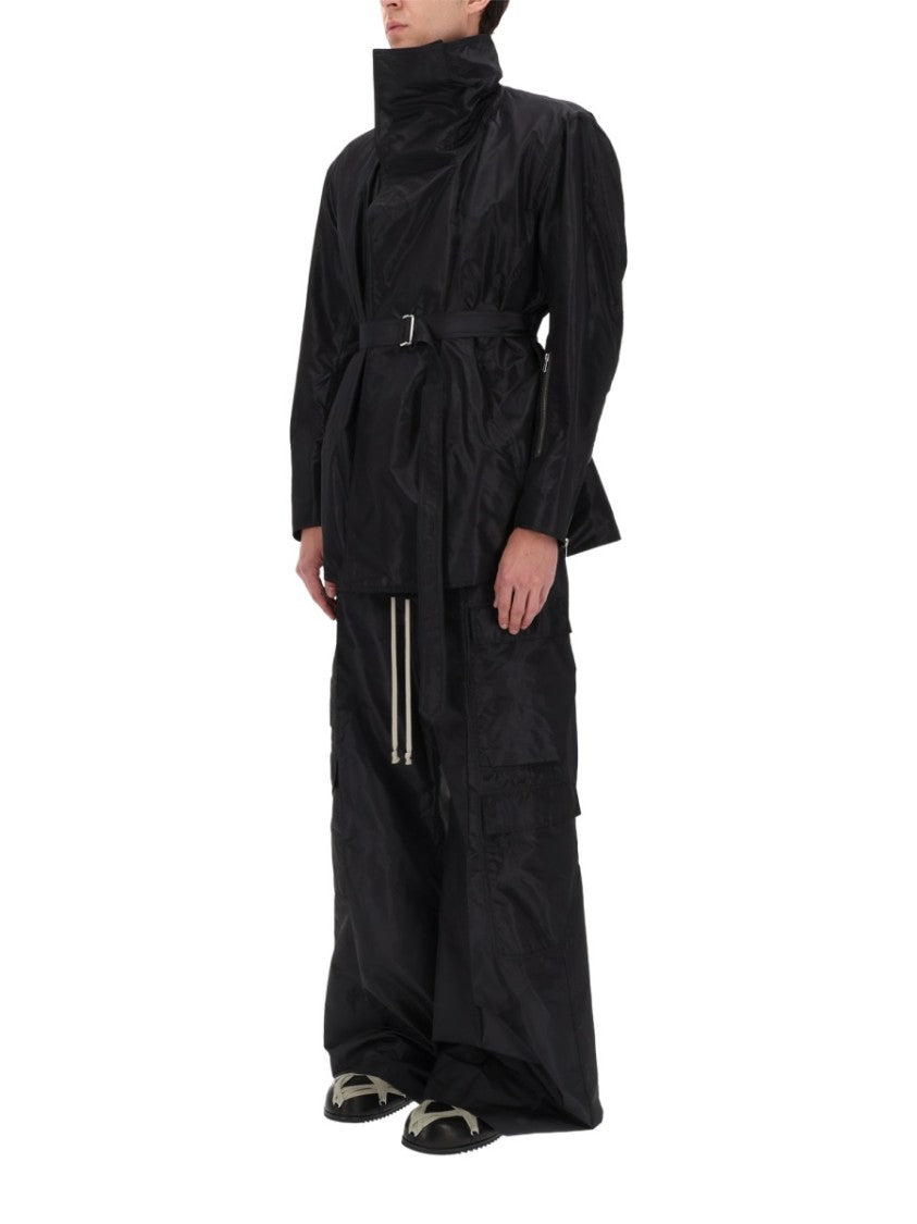 Rick Owens Dracucaban High Structured Collar Jacket