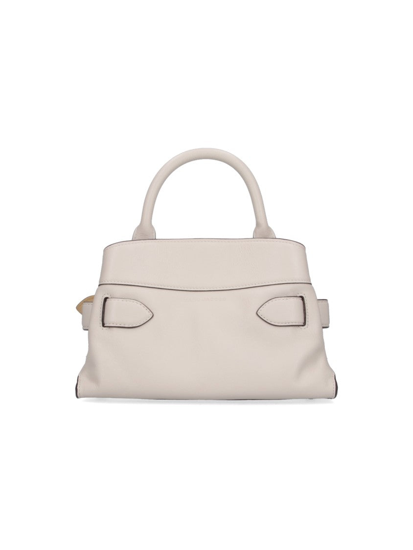 Marc Jacobs Structured Handbag With Adjustable Belt Detail
