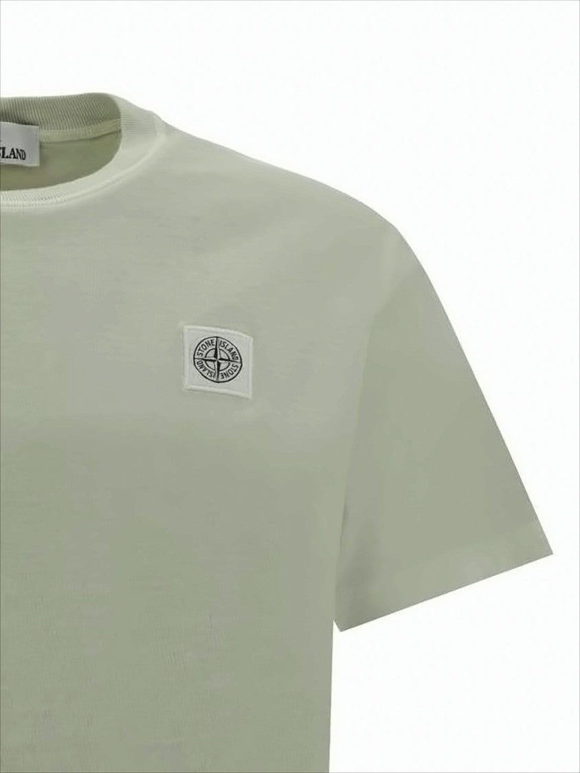 Stone Island Soft Cotton Crew Neck T-Shirt