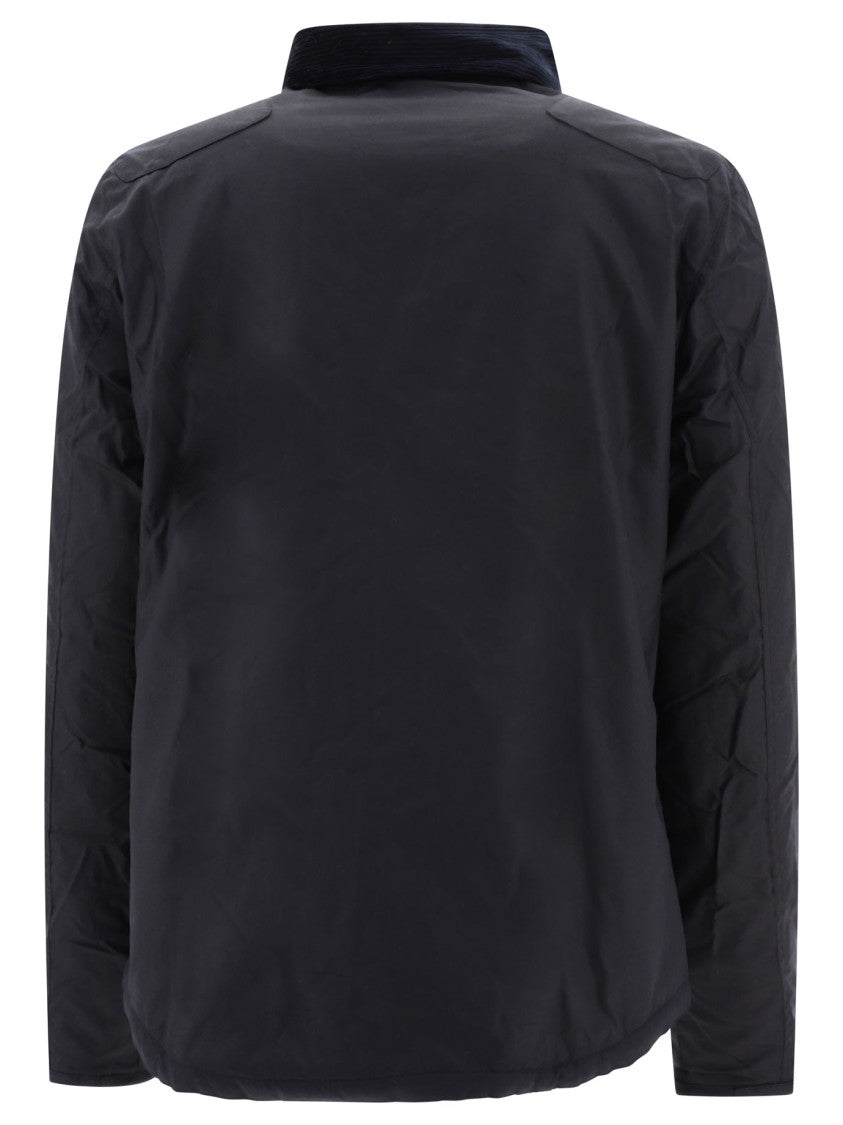 Barbour Regular Fit Black Waxed Cotton Jacket