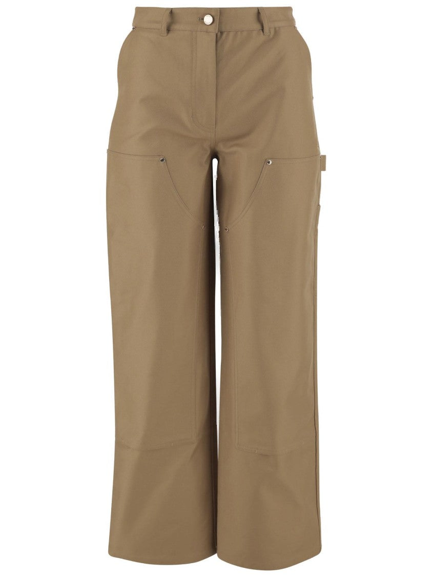 Casablanca Wide-Fit Cotton Cargo Pants