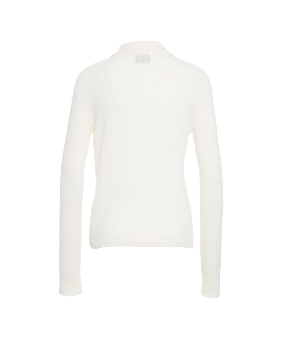 Mvm Polo Collar Knit Sweater